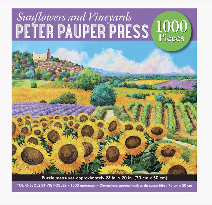 Sunflowers & Vineyards Puzzle